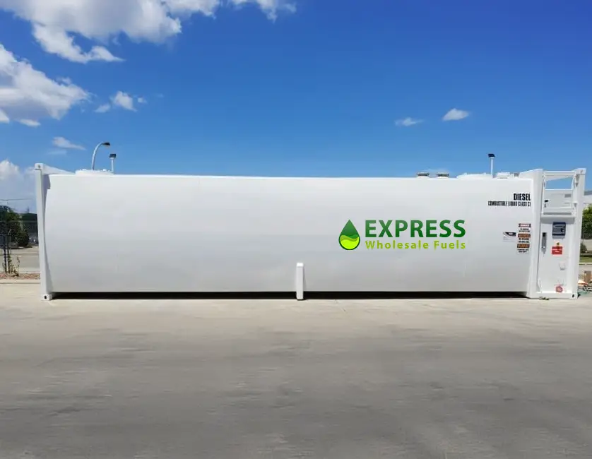 Bulk diesel storage tank